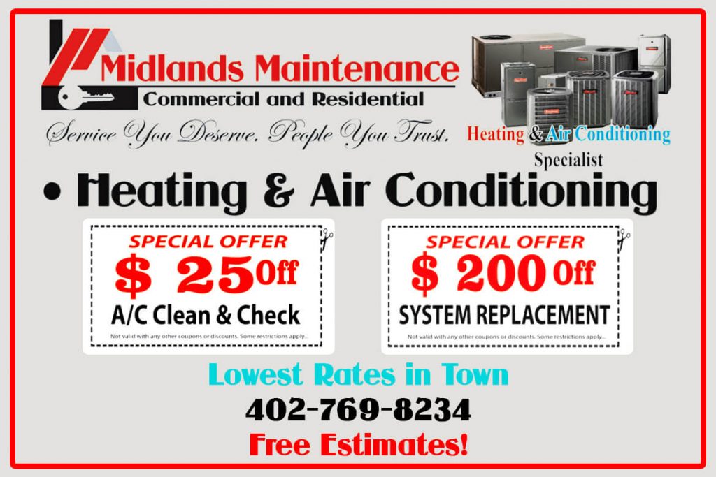 Midlands Maintenance Coupon For Heating And Cooling Services